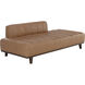 Ilyana Aline Butternut Leather Daybed